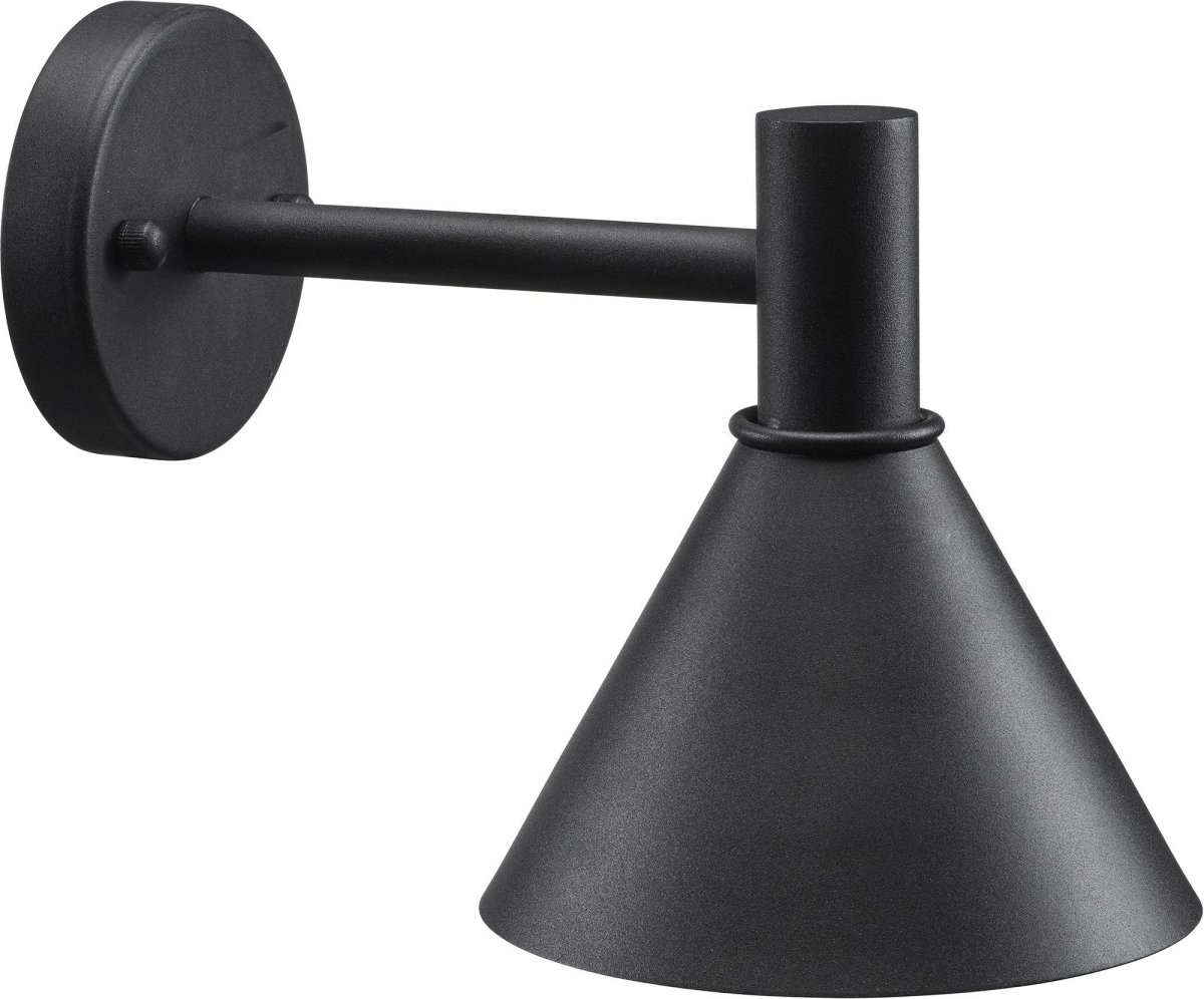 MiniTripp Noir lampe d’extérieur De PR Home - Avec douille E27, convient pour une utilisation avec des ampoules à incandescence conventionnelles et des sources lumineuses LED plus récentes, max.