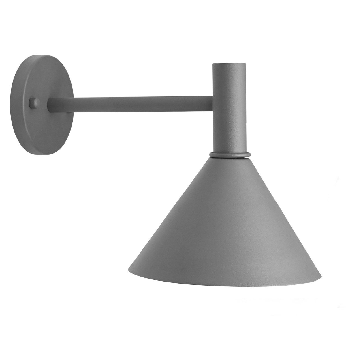 MiniTripp Gris lampe d’extérieur De PR Home - Avec douille E27, convient pour une utilisation avec des ampoules &agrave; incandescence conventionnelles et des sources lumineuses LED plus r&eacute;centes, max.