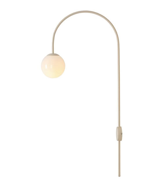 Una 42cm Blanc crémeux applique murale De Artera - Son association de couleurs unique crée une ambiance fraîche et moderne.