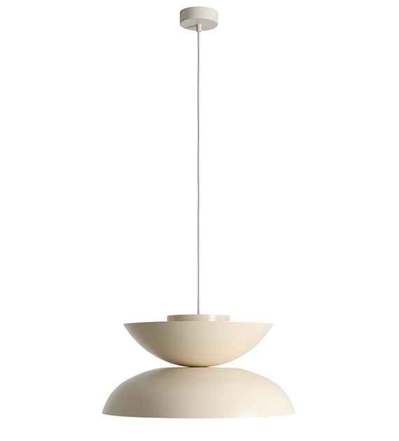  Millo Ø47 Blanc crémeux suspension De Artera - Elle diffuse une lumi&egrave;re agr&eacute;able et convient parfaitement &agrave; la table &agrave; manger, au salon ou au couloir.