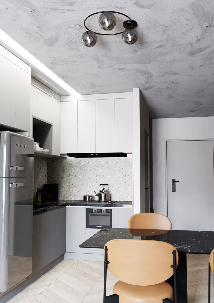 Sopra Ø47 Couleur fumée plafonnier De Emibig Lighting - Les abat-jour en verre fum&eacute; apportent de la l&eacute;g&egrave;ret&eacute; et r&eacute;partissent la lumi&egrave;re uniform&eacute;ment, contribuant ainsi &agrave; un &eacute;clairage agr&eacute;able et efficace de la pi&egrave;ce.