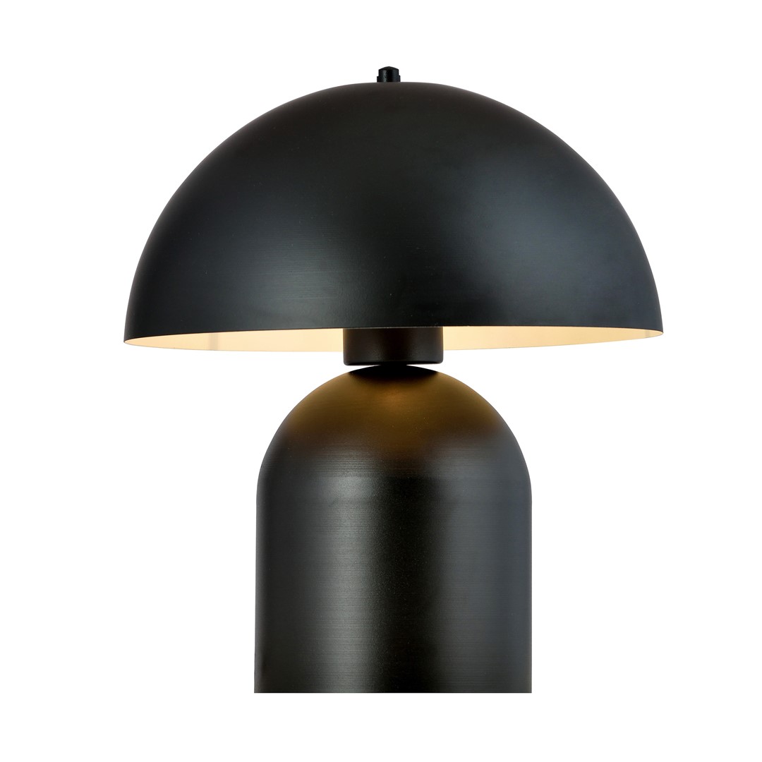 Kava 35cm Noir lampe de table De Emibig Lighting - La lampe Kava apporte le charme scandinave à votre intérieur.
