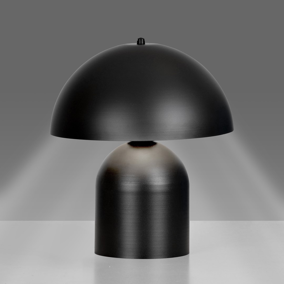 Kava 35cm Noir lampe de table De Emibig Lighting - La lampe Kava apporte le charme scandinave à votre intérieur.