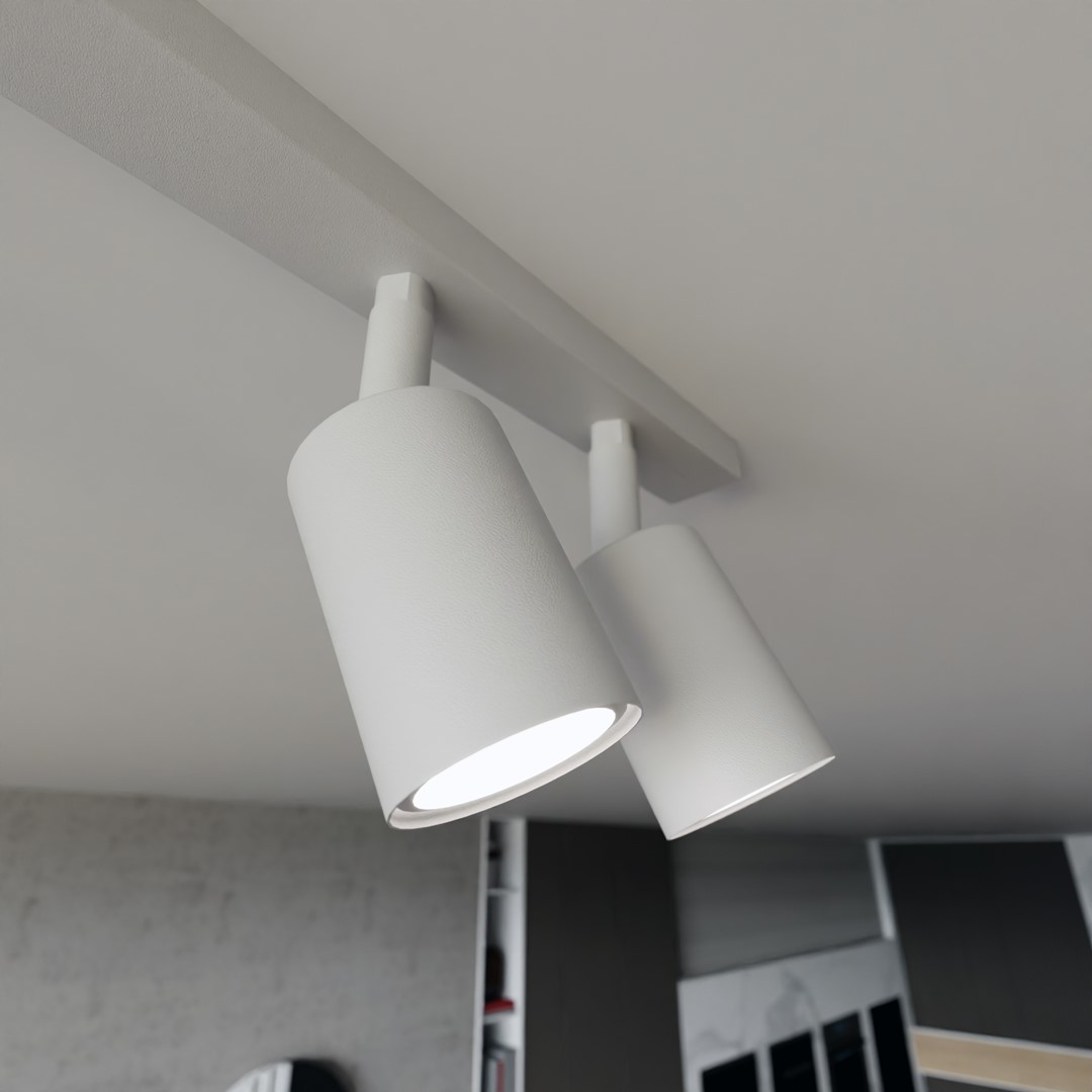 Flash 4 Blanc spot De Emibig Lighting - La série Flash est la solution parfaite pour ceux qui apprécient un design simple sans compromettre la qualité.