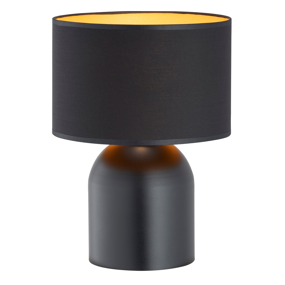 Aspen 35cm Noir lampe de table De Emibig Lighting - La s&eacute;rie de lampes Aspen est une expression de la beaut&eacute; minimaliste dans le style scandinave.