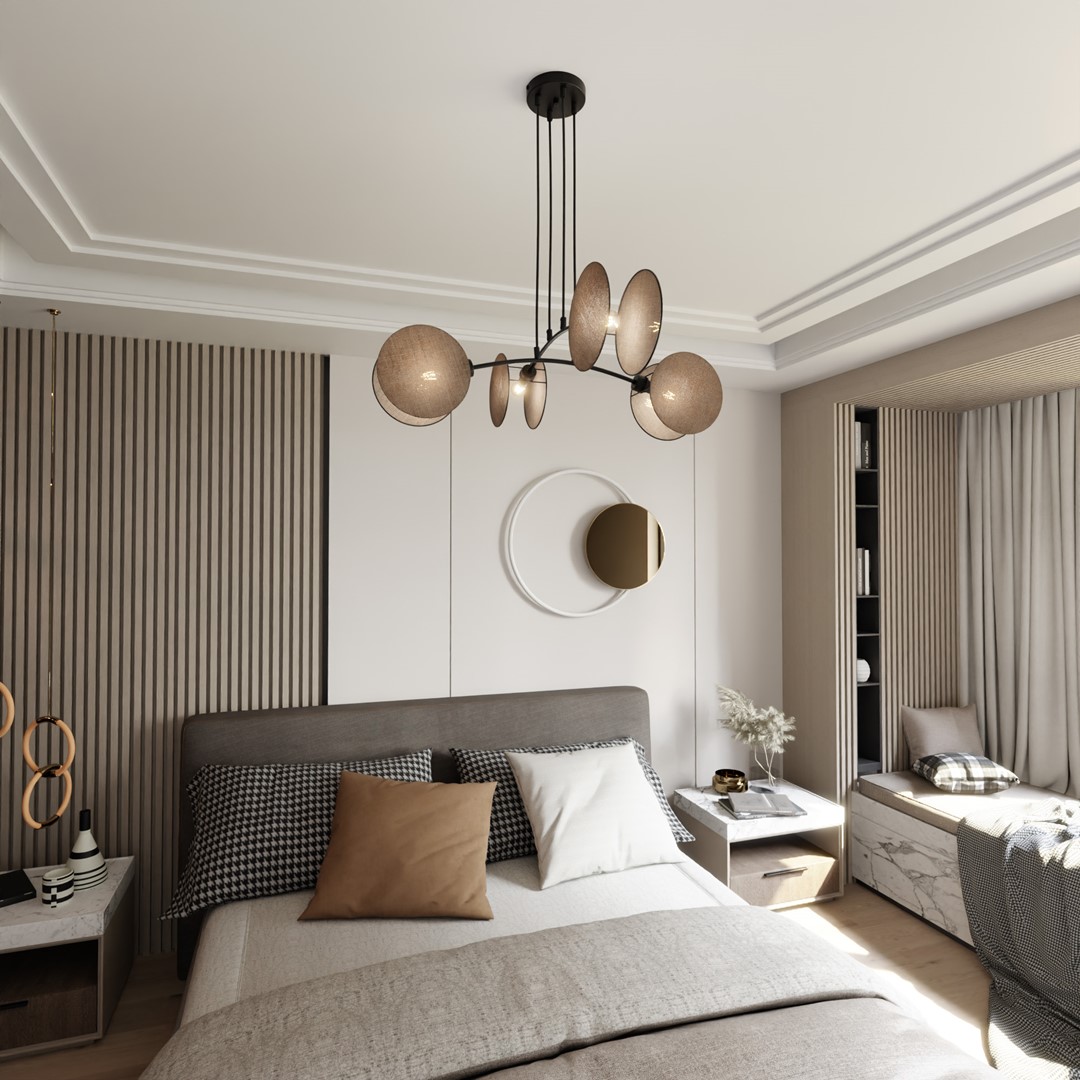 Motif 82cm Nature suspension De Emibig Lighting - En mettant l'accent sur les d&eacute;tails, la s&eacute;rie Motif vous offre la possibilit&eacute; d'ajouter un style personnel et un charme subtil &agrave; votre int&eacute;rieur.