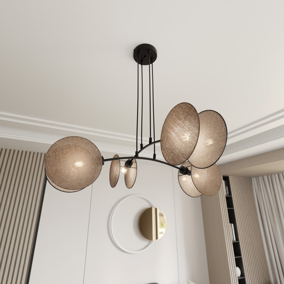 Motif 82cm Nature suspension De Emibig Lighting - En mettant l'accent sur les d&eacute;tails, la s&eacute;rie Motif vous offre la possibilit&eacute; d'ajouter un style personnel et un charme subtil &agrave; votre int&eacute;rieur.
