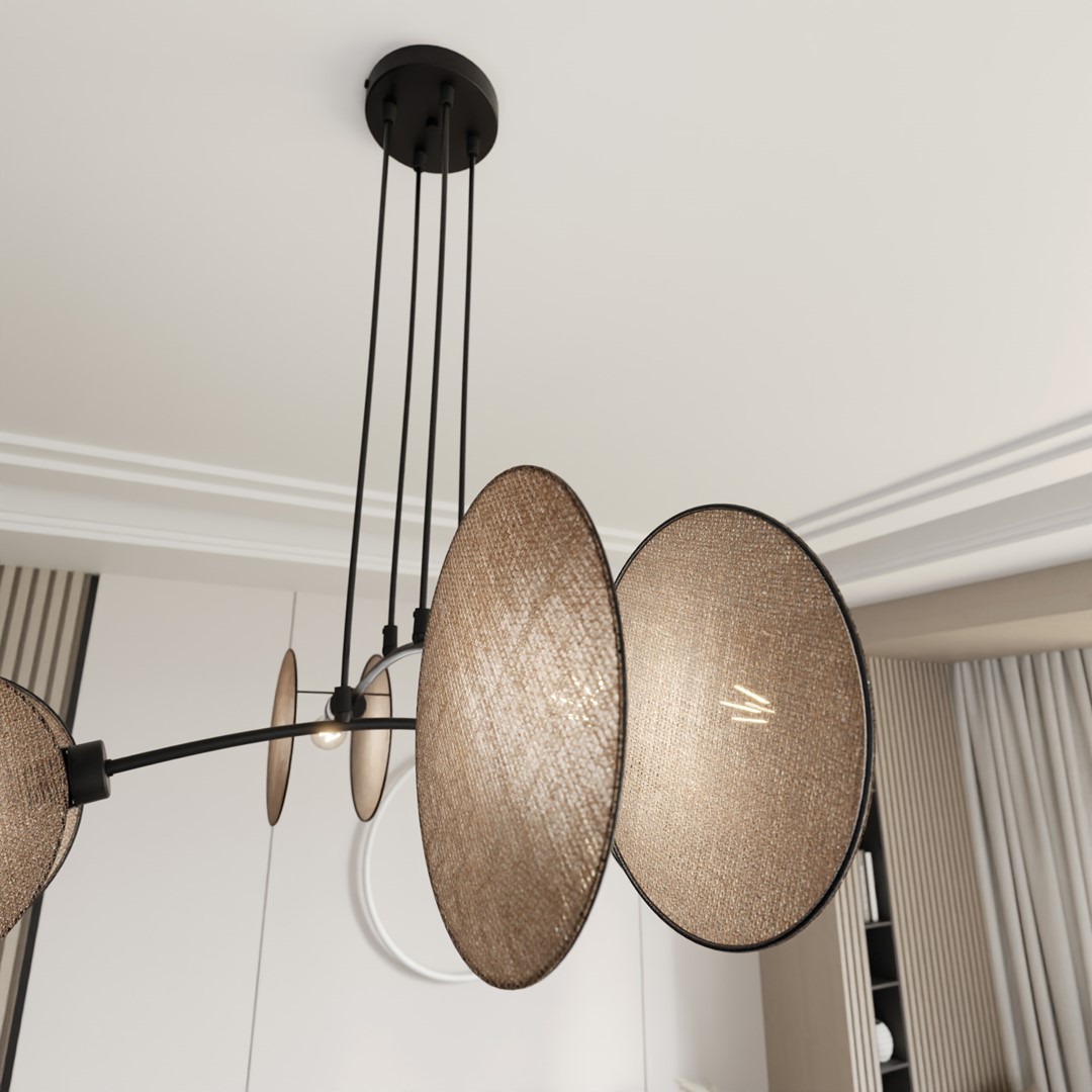 Motif 82cm Nature suspension De Emibig Lighting - En mettant l'accent sur les d&eacute;tails, la s&eacute;rie Motif vous offre la possibilit&eacute; d'ajouter un style personnel et un charme subtil &agrave; votre int&eacute;rieur.