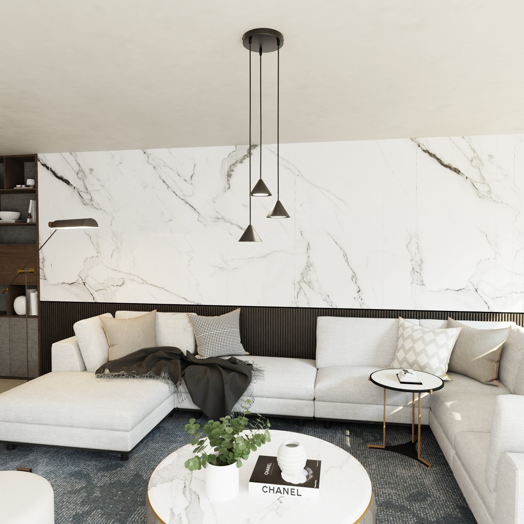 Elit Premium Ø20 Noir suspension De Emibig Lighting - Elit est une lampe unique au design moderne et minimaliste.