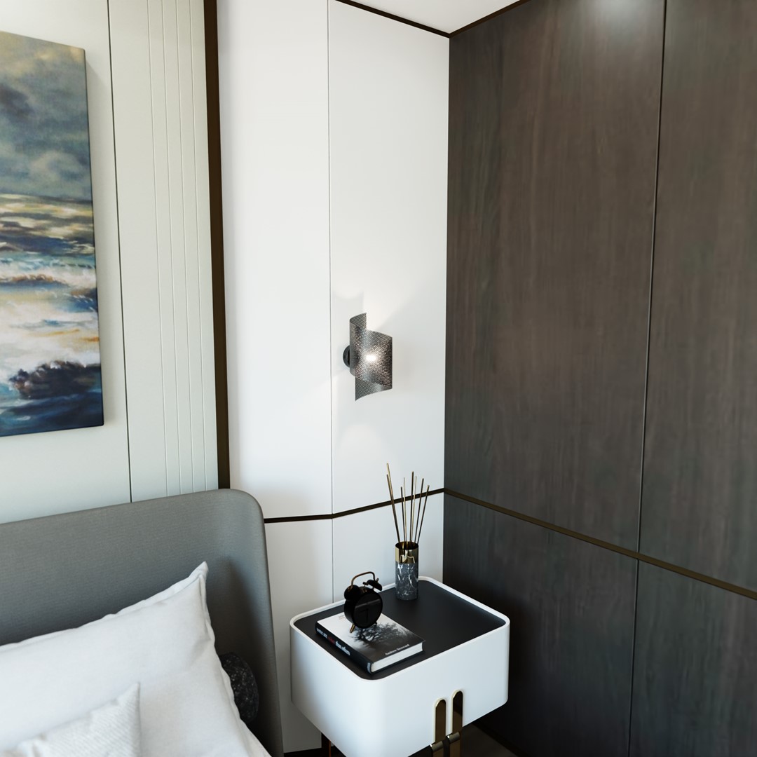 Spiral 30cm Noir applique murale De Emibig Lighting - Id&eacute;al pour &eacute;clairer les escaliers, les couloirs et les halls d'entr&eacute;e, mais aussi comme &eacute;clairage d'appoint d'ambiance dans le salon ou la chambre.