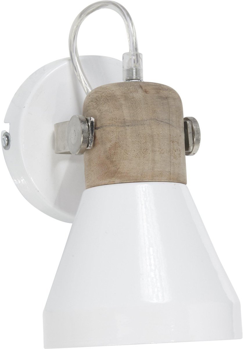 Ashby Ø15 Blanc applique murale De PR Home - Notre fantastique gamme Ashby comprend des appliques murales, des lampes de table et des plafonniers simples et doubles.