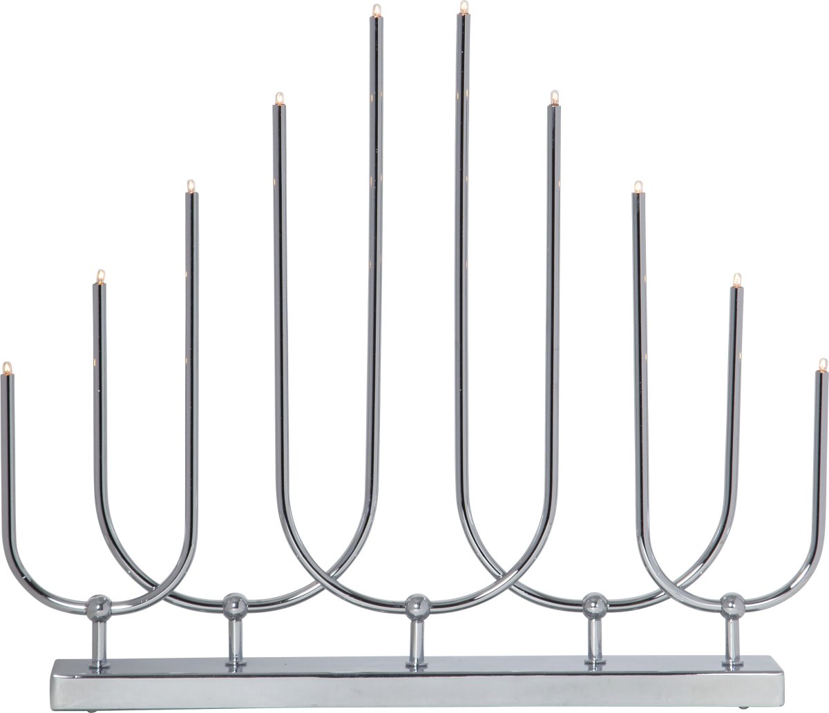 Novum Chrome De Star Trading - Novum brille magnifiquement et diffuse une merveilleuse atmosph&egrave;re de No&euml;l.