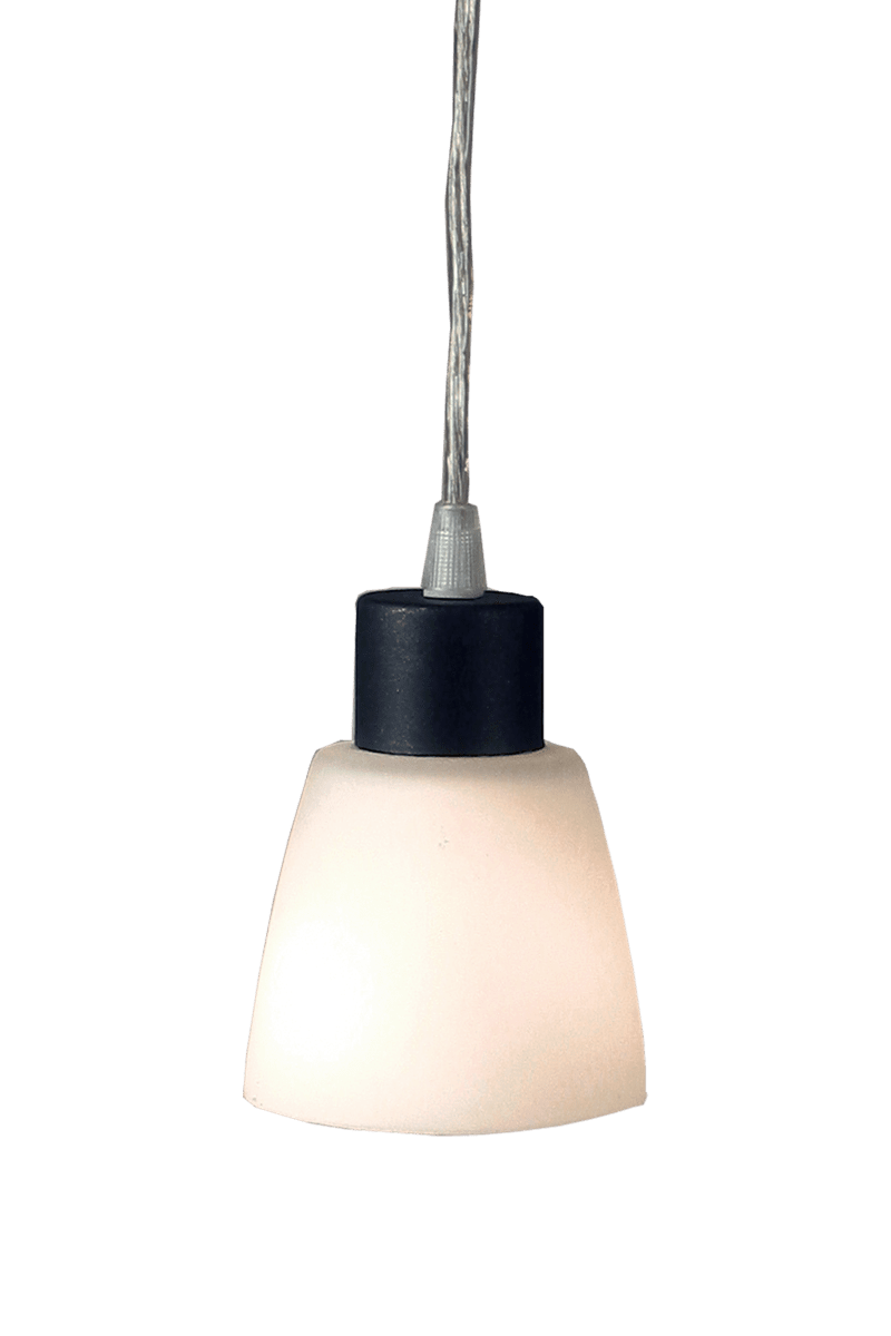 Småland Ø10 Blanc lampe de fenêtre De Aneta Lighting - La lampe dispose d'un c&acirc;ble de 4 m&egrave;tres de long avec un interrupteur et une prise UE.