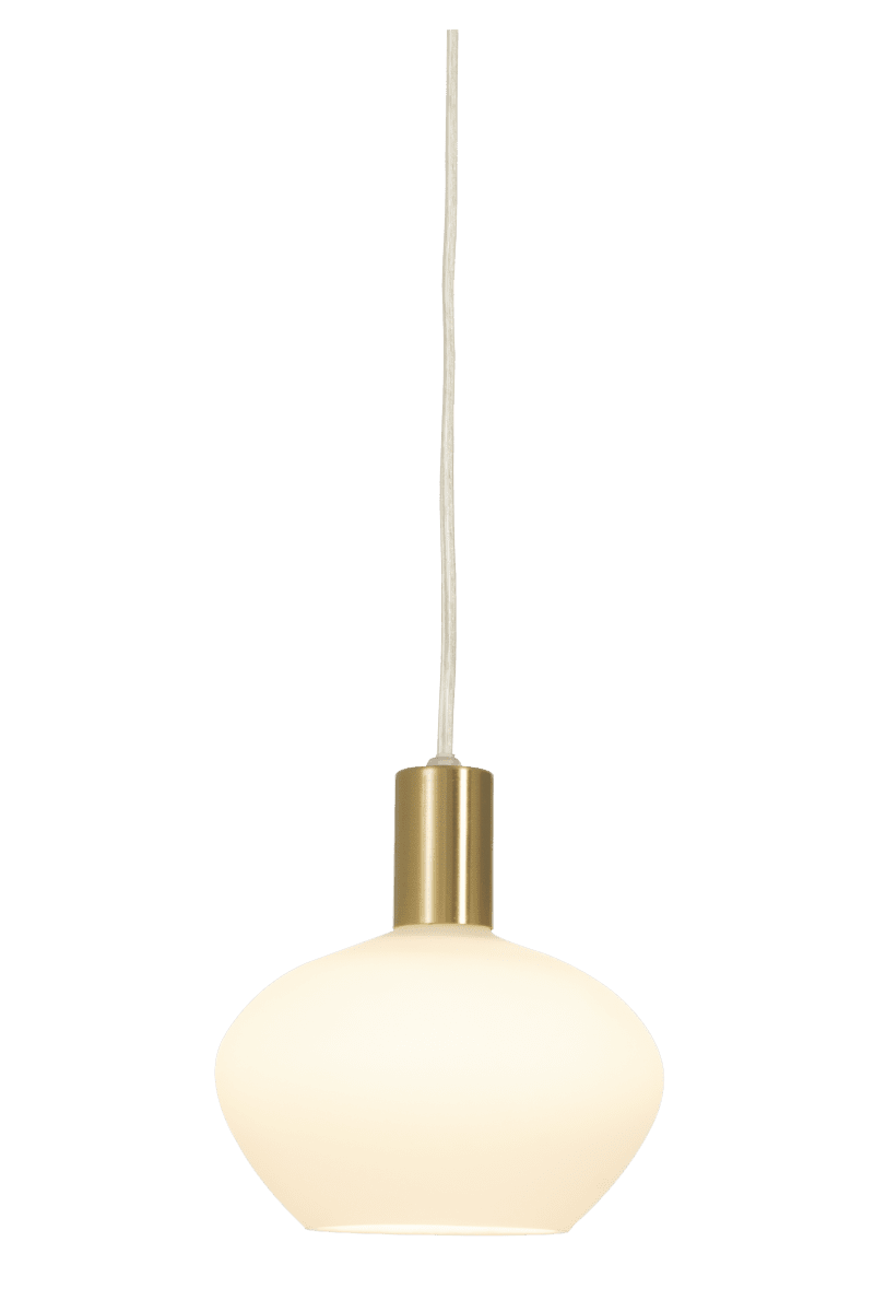 Bell Ø15 Blanc lampe de fenêtre De Aneta Lighting - Comprend un câble de 4 mètres, un interrupteur et une prise.