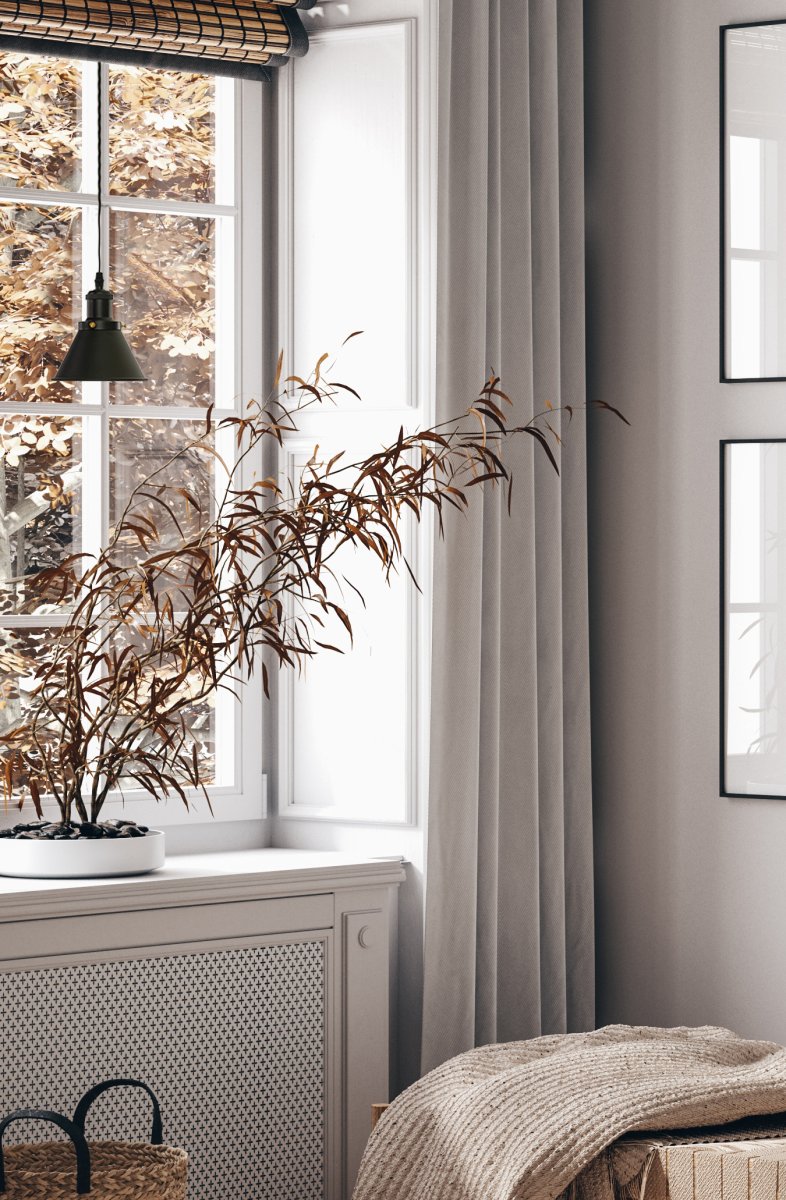 Paris Ø15 Noir lampe de fenêtre De Aneta Lighting - La lampe fenêtre Paris est en métal noir mat.