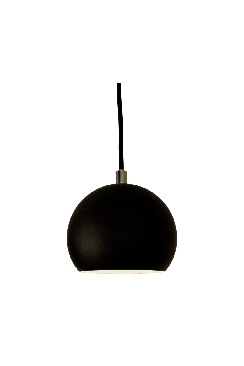 Kulan Ø15 Noir lampe de fenêtre De Aneta Lighting - Lampe de fen&ecirc;tre Kulan en m&eacute;tal noir mat et douille E14.