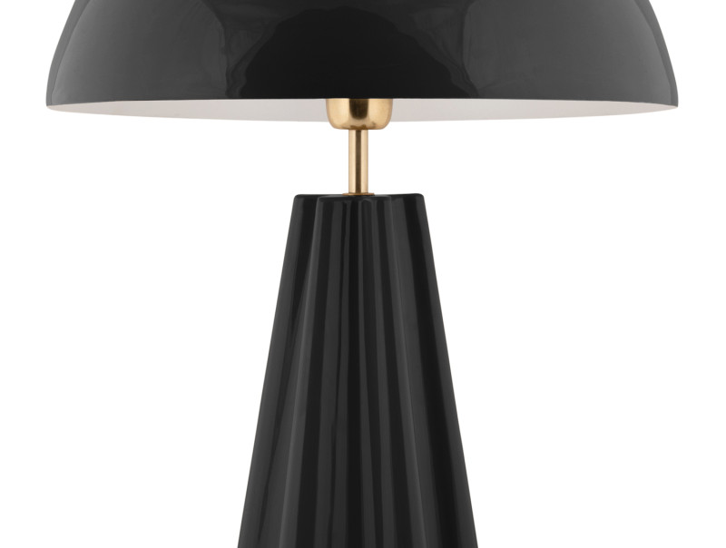 Amplio 55cm Noir lampe de table De Leitmotiv - Amplio est une lampe de table plus grande et plus imposante, alliant fonctionnalit&eacute; et style.