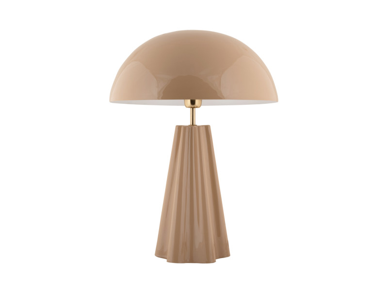 Amplio 55cm Beige lampe de table De Leitmotiv - Amplio est une lampe de table plus grande et plus imposante, alliant fonctionnalité et style.