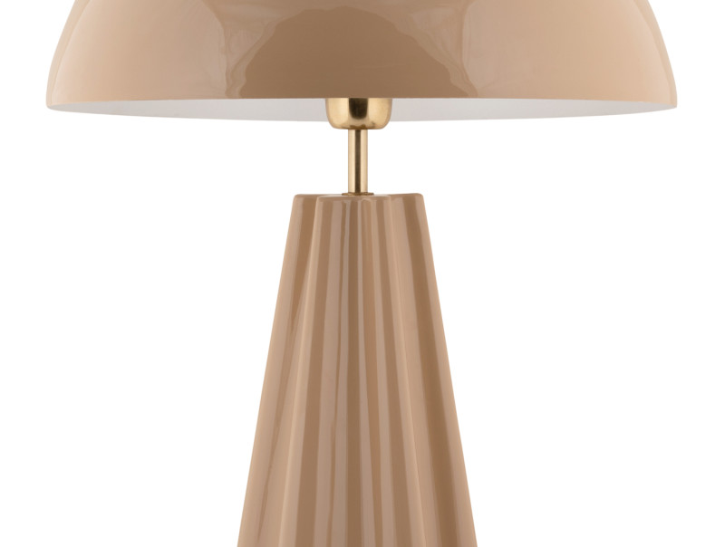 Amplio 55cm Beige lampe de table De Leitmotiv - Amplio est une lampe de table plus grande et plus imposante, alliant fonctionnalité et style.