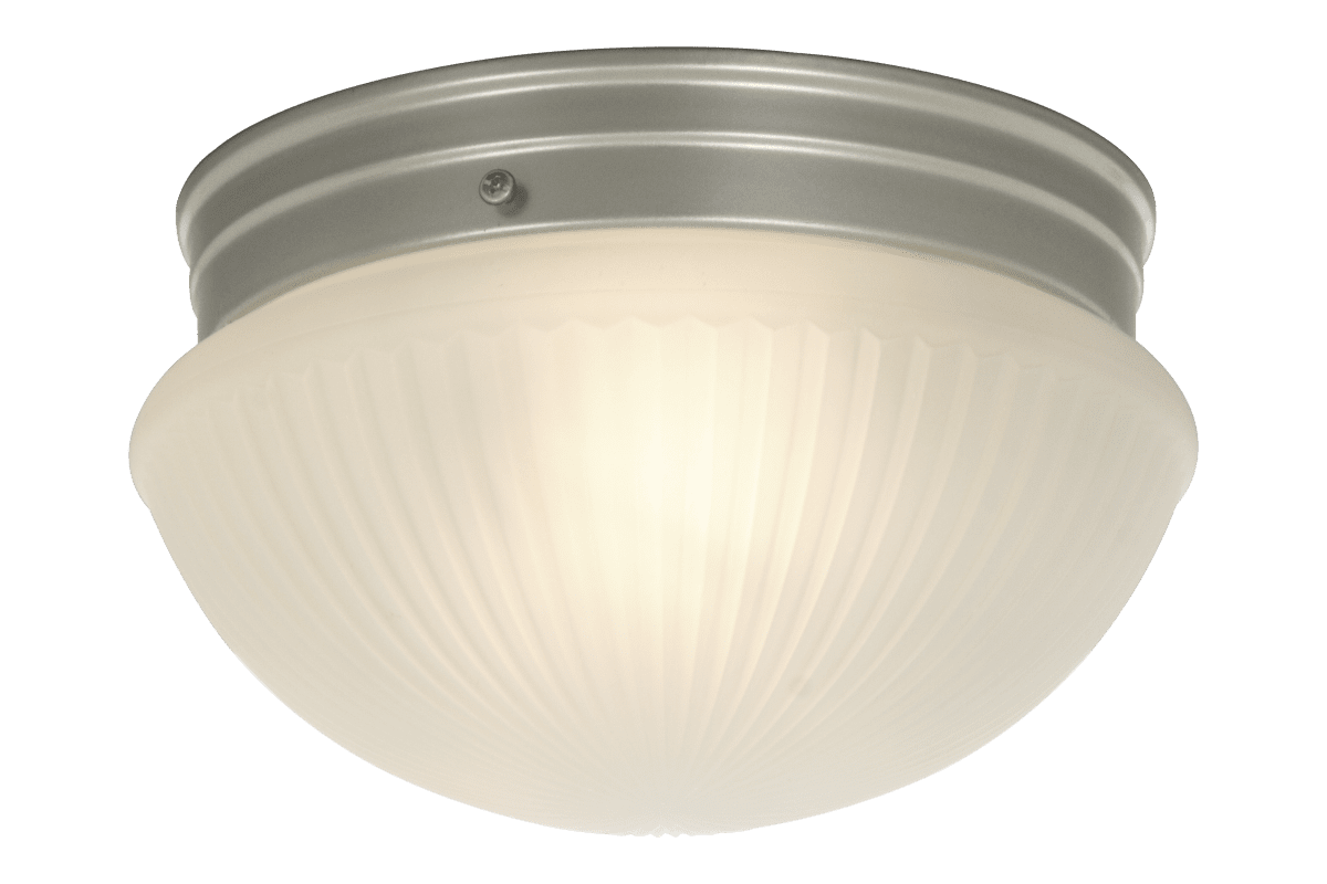 Trind Ø24 Argent lampe de salle de bain De Aneta Lighting - Le plafonnier TRIND est un modèle plus petit qui s'intègre dans des pièces telles que les couloirs.