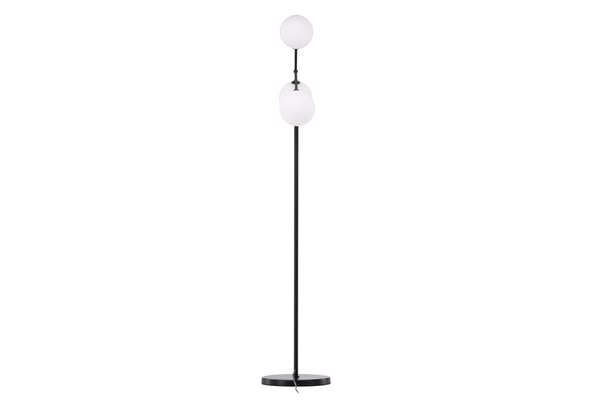 Marsan Noir lampadaire De Venture Design - Nous vous recommandons de placer la lampe dans un coin du salon pour une touche d&eacute;corative suppl&eacute;mentaire et une lumi&egrave;re chaleureuse.