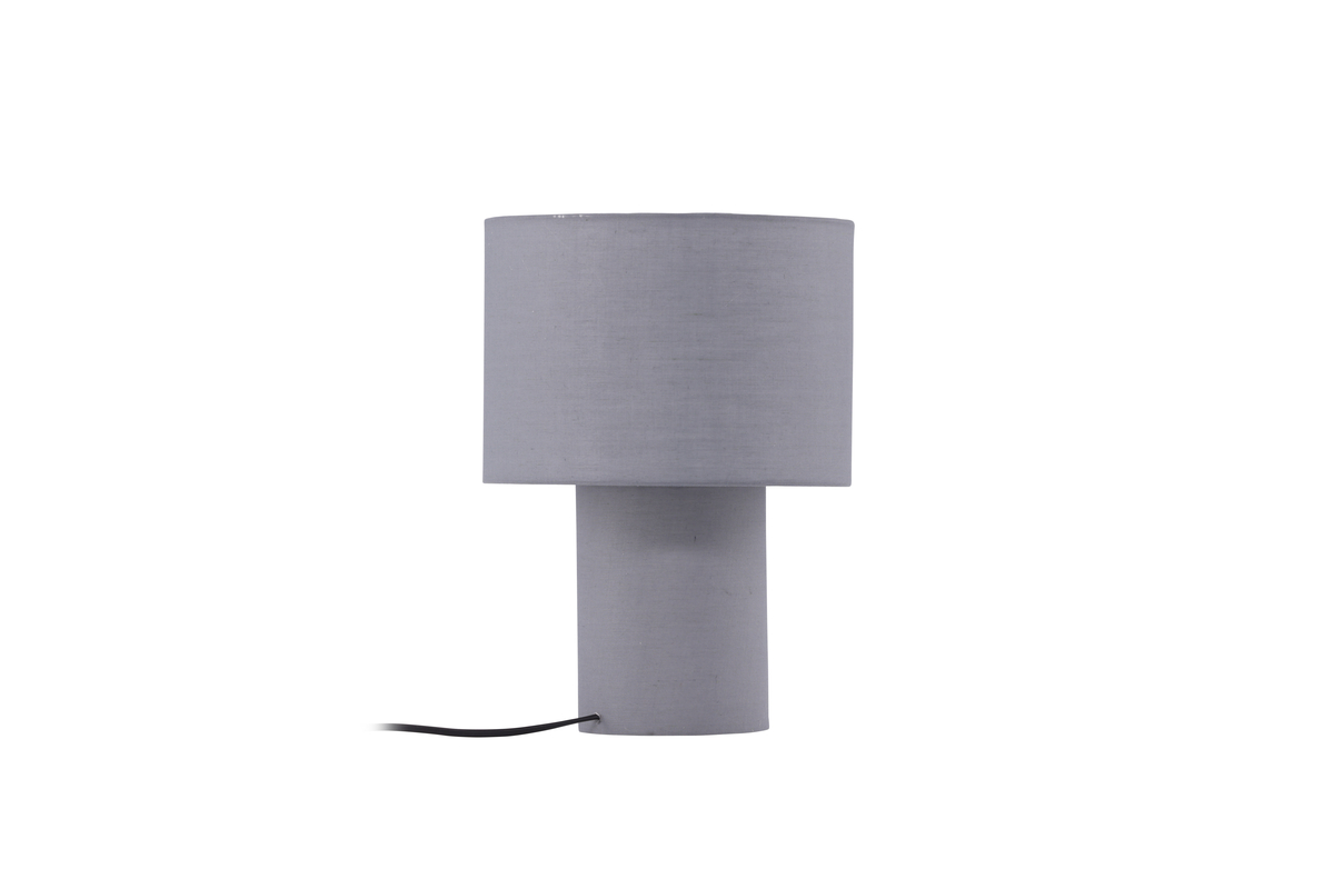 Etenio 33cm Gris lampe de table De Venture Design - Elle diffuse une lumi&egrave;re agr&eacute;able et cr&eacute;e une atmosph&egrave;re harmonieuse et apaisante.