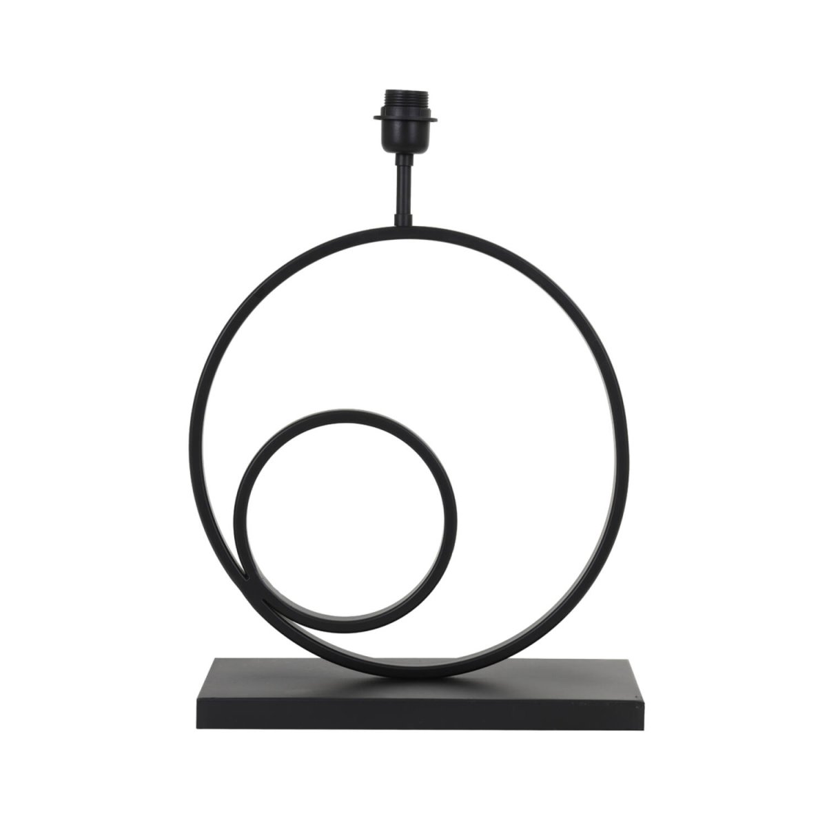 Omega 47cm Noir pied de lampe De Light & Living - 