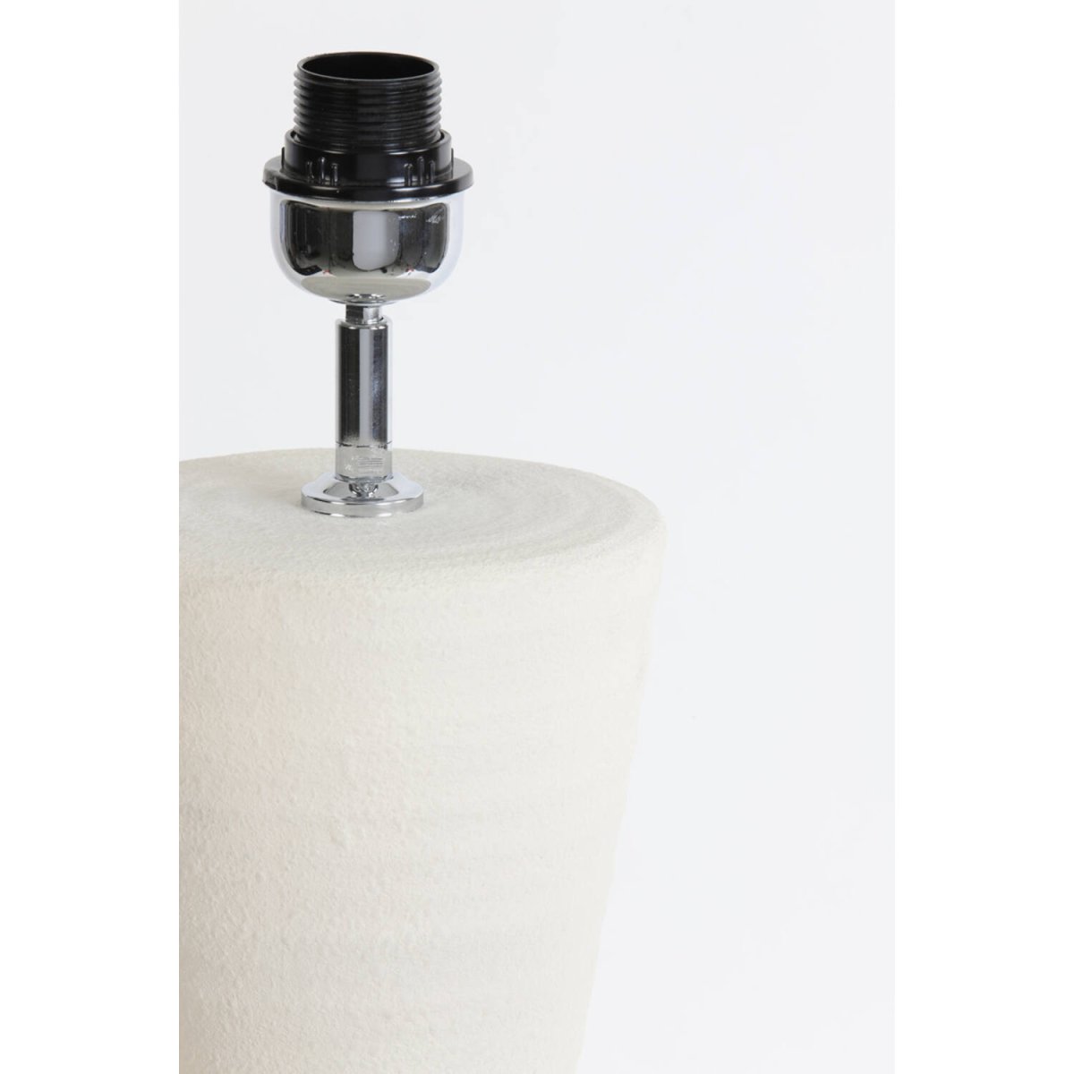Ayla 60cm Blanc crémeux pied de lampe De Light & Living - 