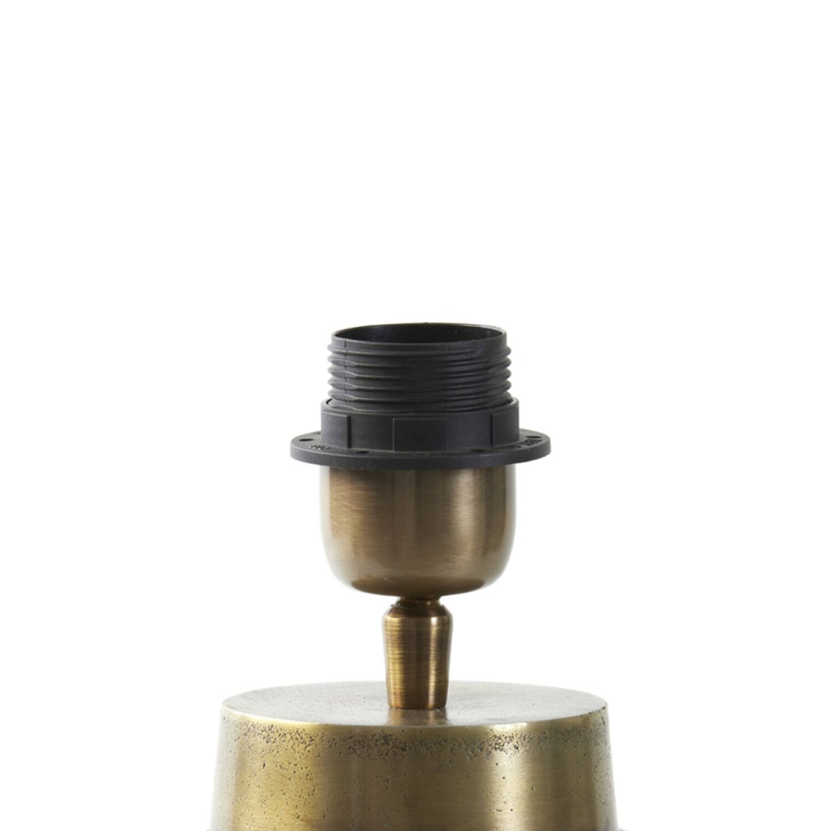 Shaka 33cm Bronze pied de lampe De Light & Living - Avec sa forme unique et sa finition bronze antique, il apportera une touche d'élégance à votre intérieur.