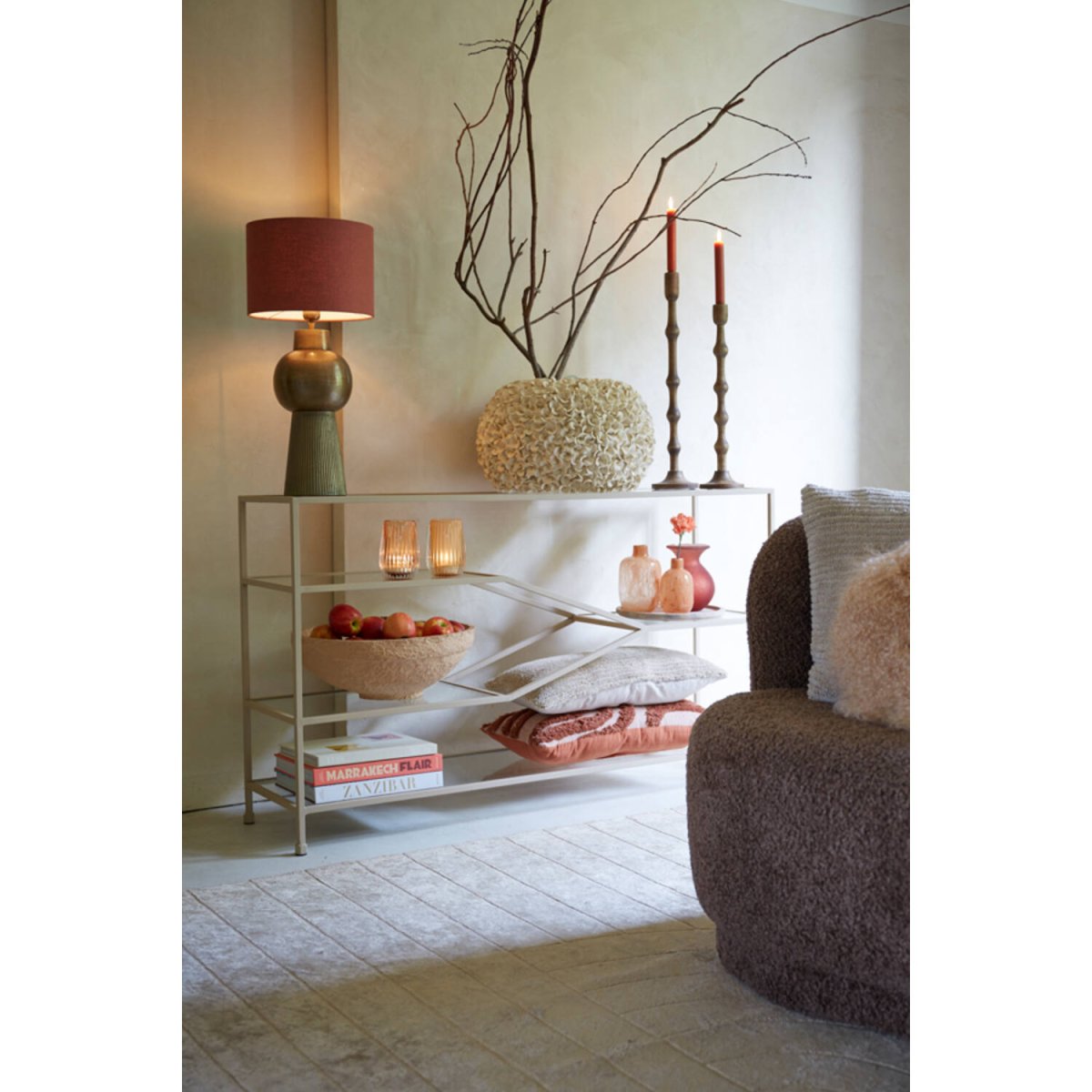 Shaka 42cm Multicolore pied de lampe De Light & Living - 