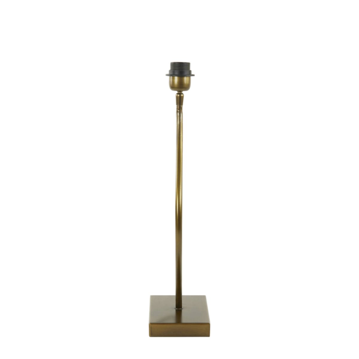 Okno 47cm Bronze pied de lampe De Light & Living - Ses courbes douces et son design minimaliste en font un accessoire idéal pour un intérieur moderne ou classique.