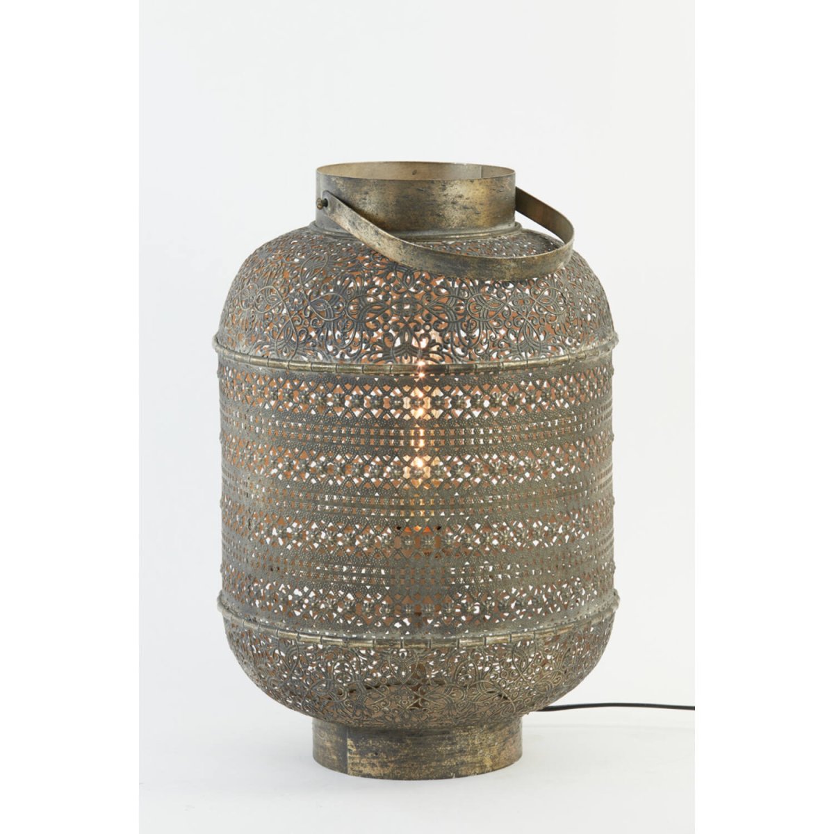 Udupi 45cm Bronze lampe de table De Light & Living - Créez une atmosphère chaleureuse et accueillante avec Udupi, une lampe élégante en finition bronze.