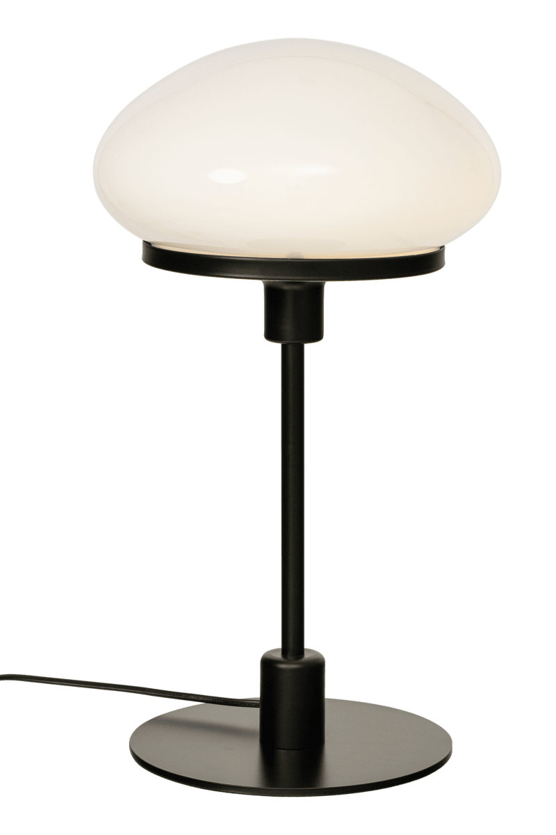 New August 48cm Noir lampe de table De Aneta Lighting - Nouvelle lampe de table élégante d'August dans un modèle classique avec un design plus moderne.