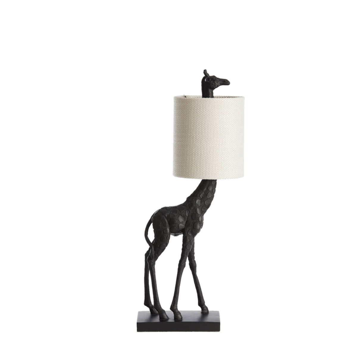 Giraffe 60cm Noir lampe de table De Light & Living - Giraffe est une lampe de table unique qui allie design audacieux et &eacute;l&eacute;gance.