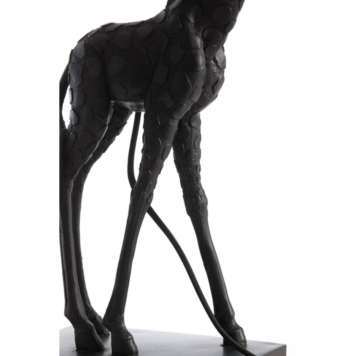 Giraffe 60cm Noir lampe de table De Light & Living - Giraffe est une lampe de table unique qui allie design audacieux et &eacute;l&eacute;gance.