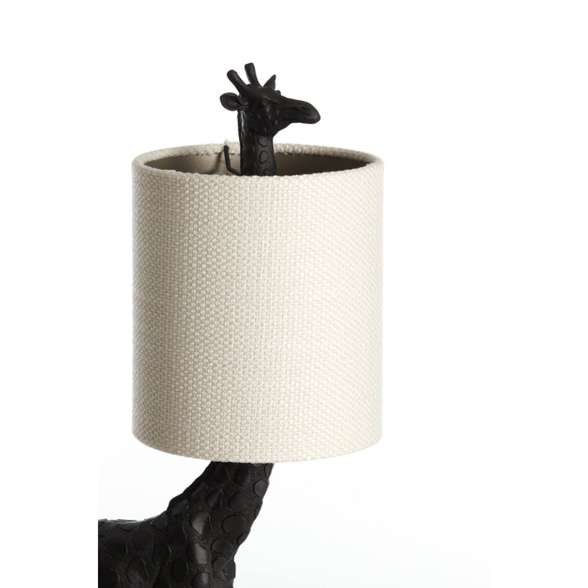 Giraffe 68cm Noir lampe de table De Light & Living - Giraffe est une lampe de table unique qui allie design audacieux et élégance.