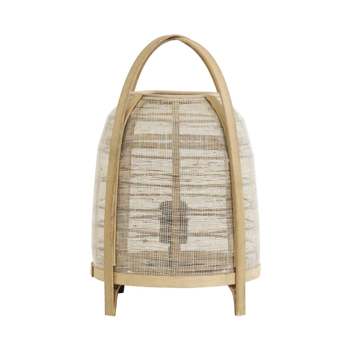 Jacinto 42cm Nature lampe de table De Light & Living - Créez une ambiance chaleureuse et harmonieuse avec Jacinto, une lampe élégante en bambou et lin.