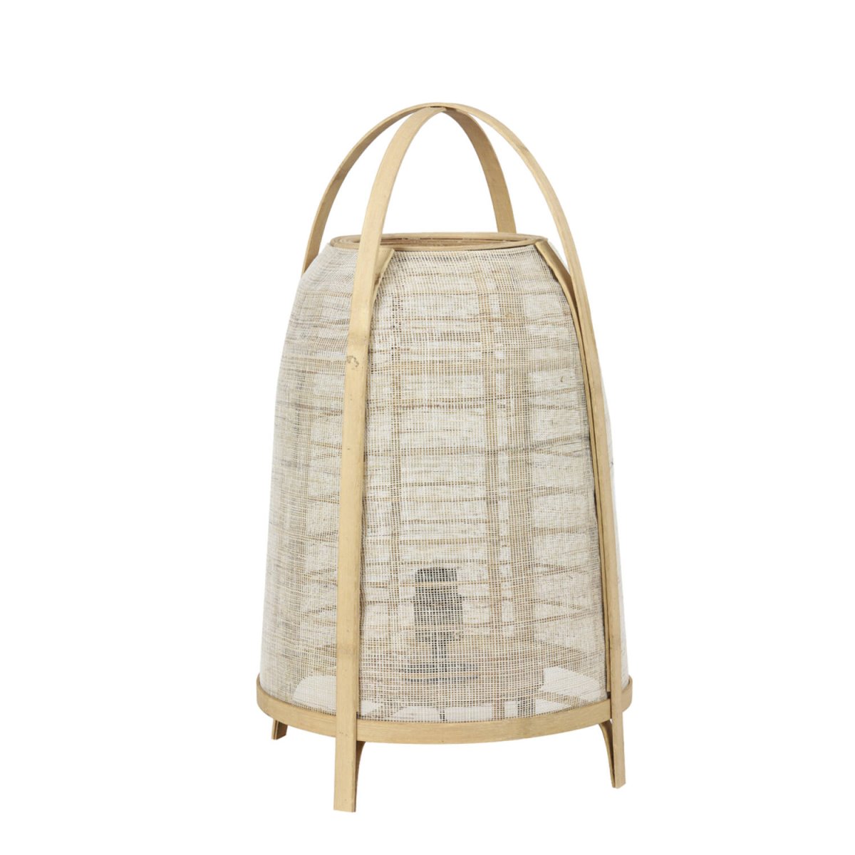 Jacinto 60cm Nature lampe de table De Light & Living - Créez une ambiance chaleureuse et harmonieuse avec Jacinto, une lampe élégante en bambou et lin.