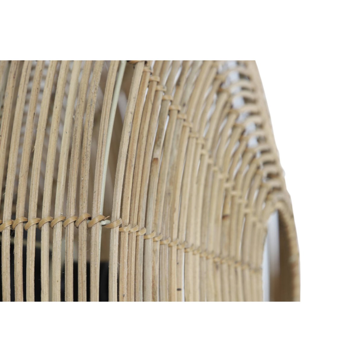 Mataka Ø50 Nature applique murale De Light & Living - Le design artisanal diffuse une lumière douce et atmosphérique et devient un détail intérieur élégant.