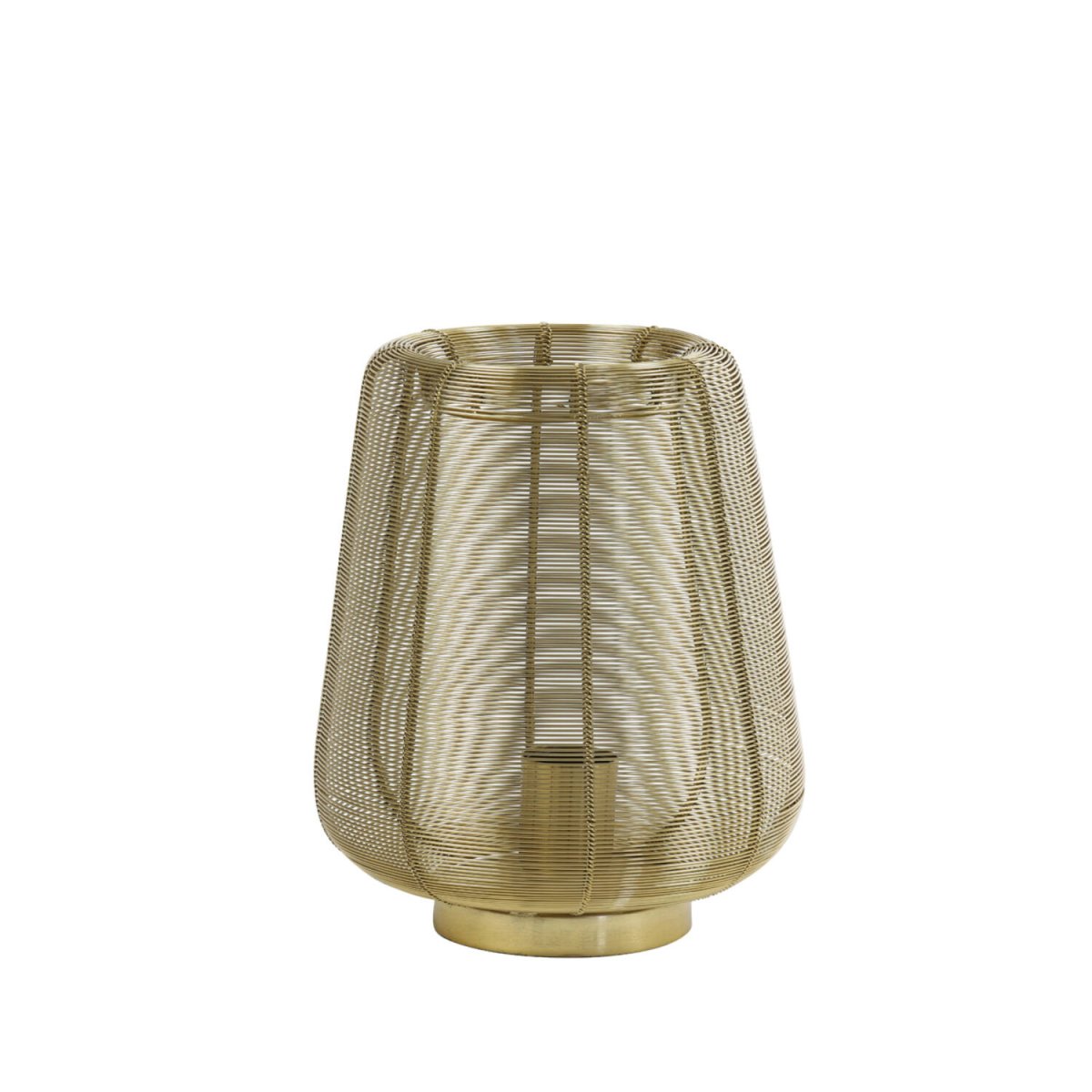 Adeta 26cm Or lampe de table De Light & Living - Adeta est une lampe élégante en métal avec une finition dorée qui combine un design élégant avec une lumière douce et atmosphérique.