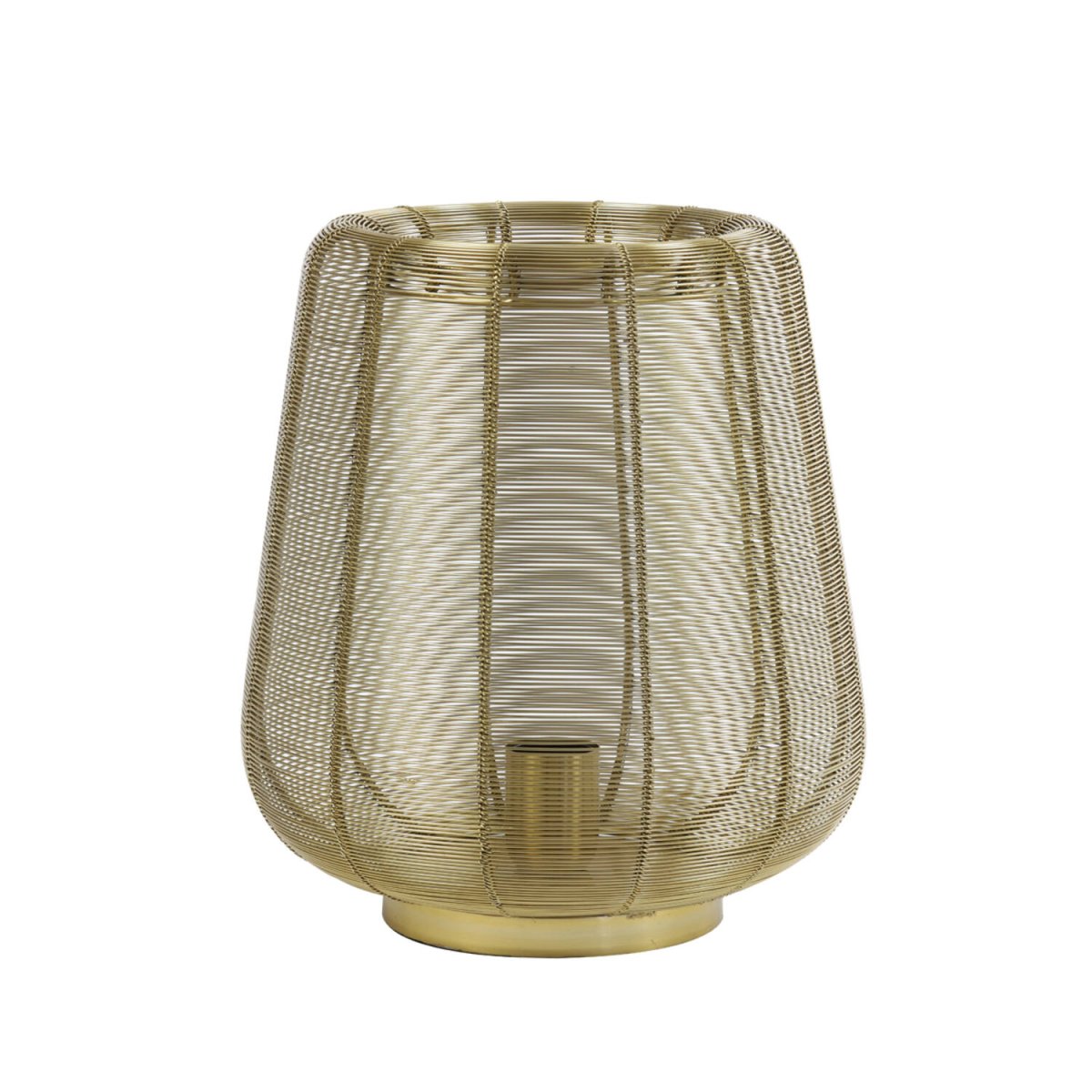Adeta 32cm Or lampe de table De Light & Living - Adeta est une lampe élégante en métal avec une finition dorée qui combine un design élégant avec une lumière douce et atmosphérique.