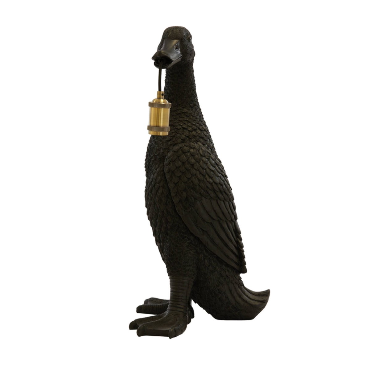 Duck 65cm Noir lampe de table De Light & Living - 