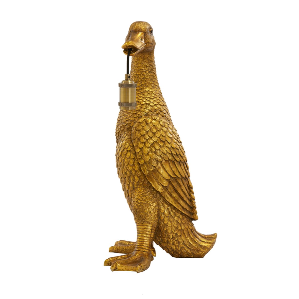 Duck 65cm Or antique lampe de table De Light & Living - 