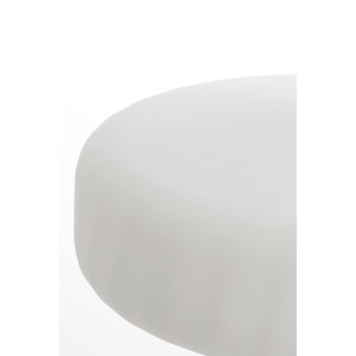 Pleat 53cm Or/blanc lampe de table De Light & Living - 