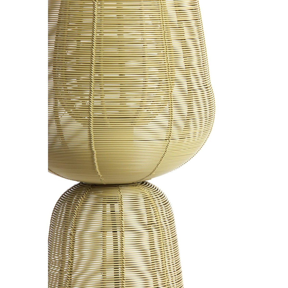 Aboso 42cm Vert clair lampe de table De Light & Living - Sa forme unique cr&eacute;e une ambiance moderne et &eacute;l&eacute;gante, parfaite pour les int&eacute;rieurs industriels et scandinaves.