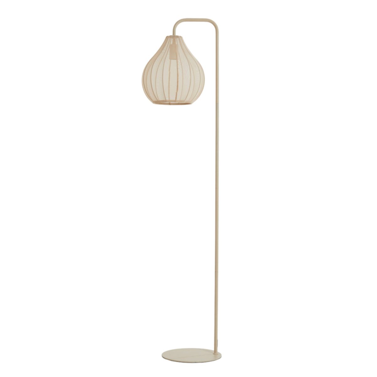 Elati Sable lampadaire De Light & Living - Son design harmonieux confère à toute pièce une ambiance à la fois moderne et chaleureuse, et s'intègre parfaitement aux intérieurs scandinaves et bohèmes.