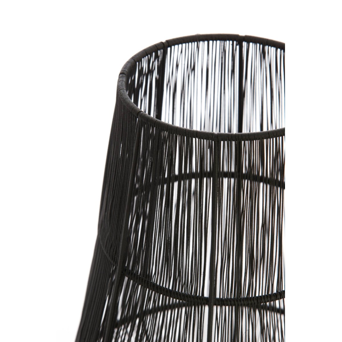 Banjar 33cm Noir lampe de table De Light & Living - 