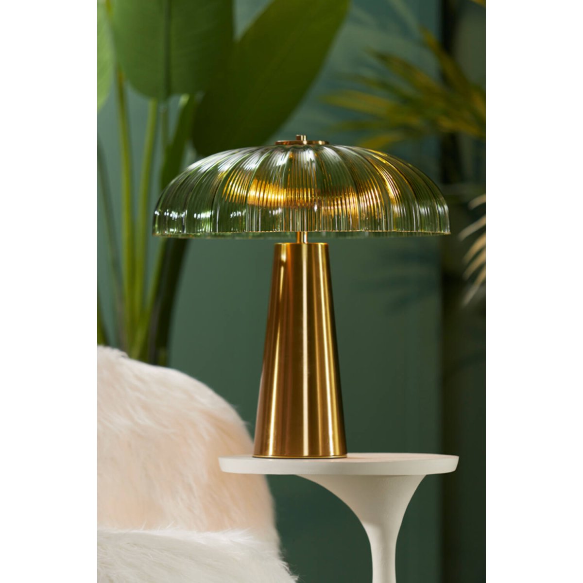 Fungo 50cm Or lampe de table De Light & Living - 