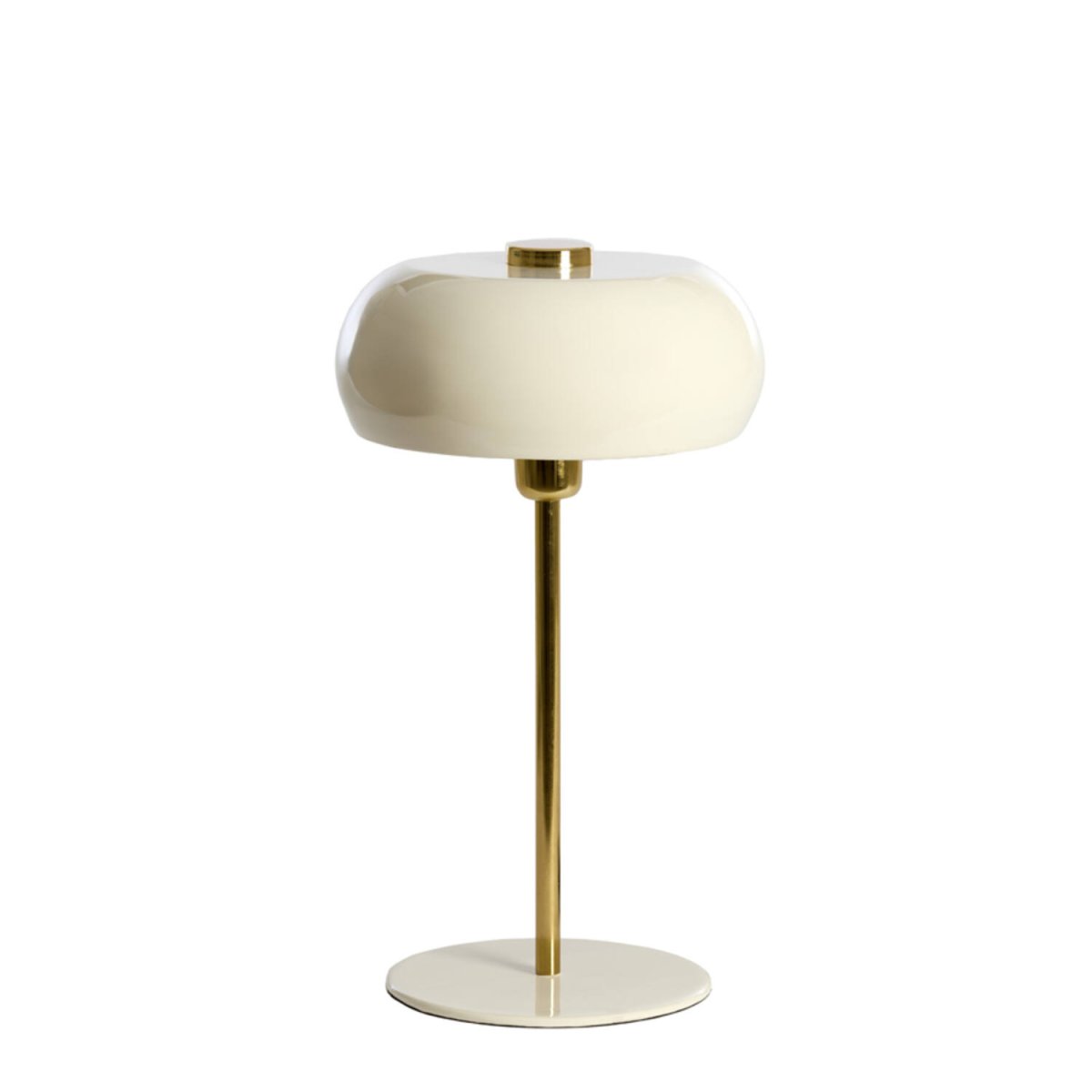 Surin 47cm Blanc crémeux lampe de table De Light & Living - 