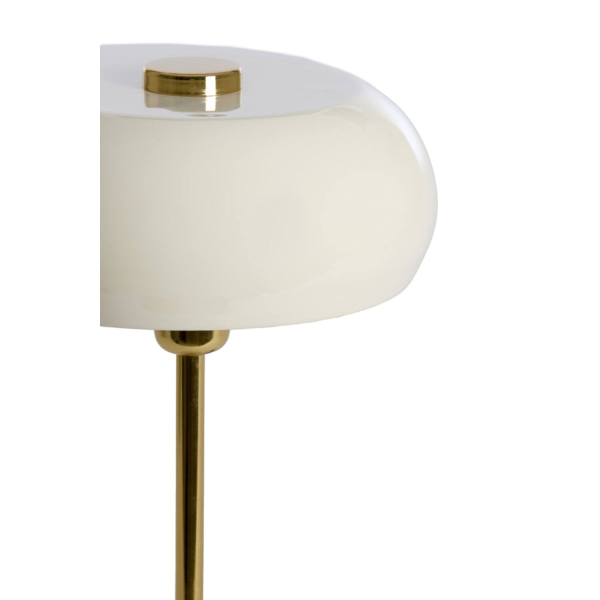 Surin 47cm Blanc crémeux lampe de table De Light & Living - 